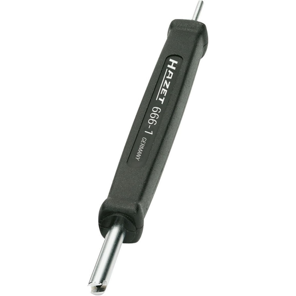 HAZET 666-1 ประแจวาล์ว เครื่องมือถอด-ใส่วาล์วยาง