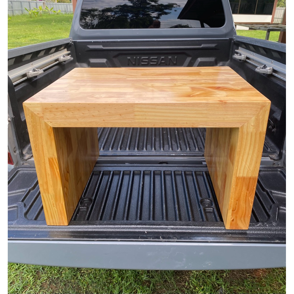 โต๊ะไม้ โต๊ะอเนกประสงค์ 60 X 80 X 40 CM. รับงานสั่งทำตามแบบ‼️‼️‼️