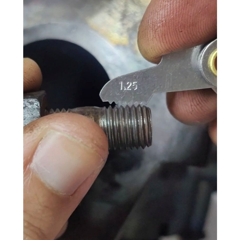 OT20 ชุดหวีวัดเกลียว มิล+ หุล  40 ขนาดงานสแตนเลส สำหรับวัดเกลียวน็อต - รูปที่ 5