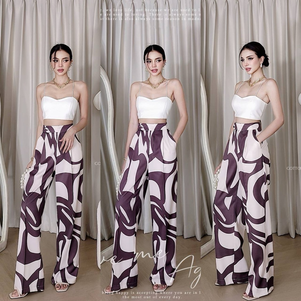 Minmin Korea Pants กางเกงขายาว