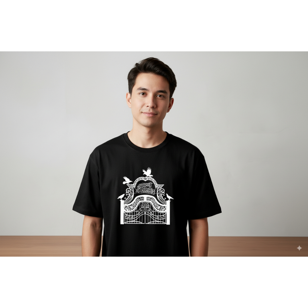 🏫 Nevermore Academy T-Shirt – Gothic School Style
