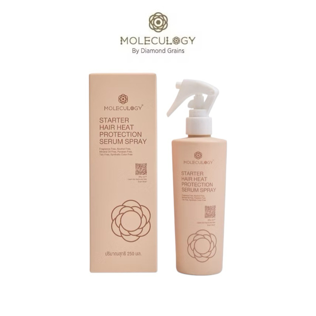 Moleculogy Starter Hair Heat Protection Serum Spray (250ml.) สเปรย์ผม บำรุงเส้นผม