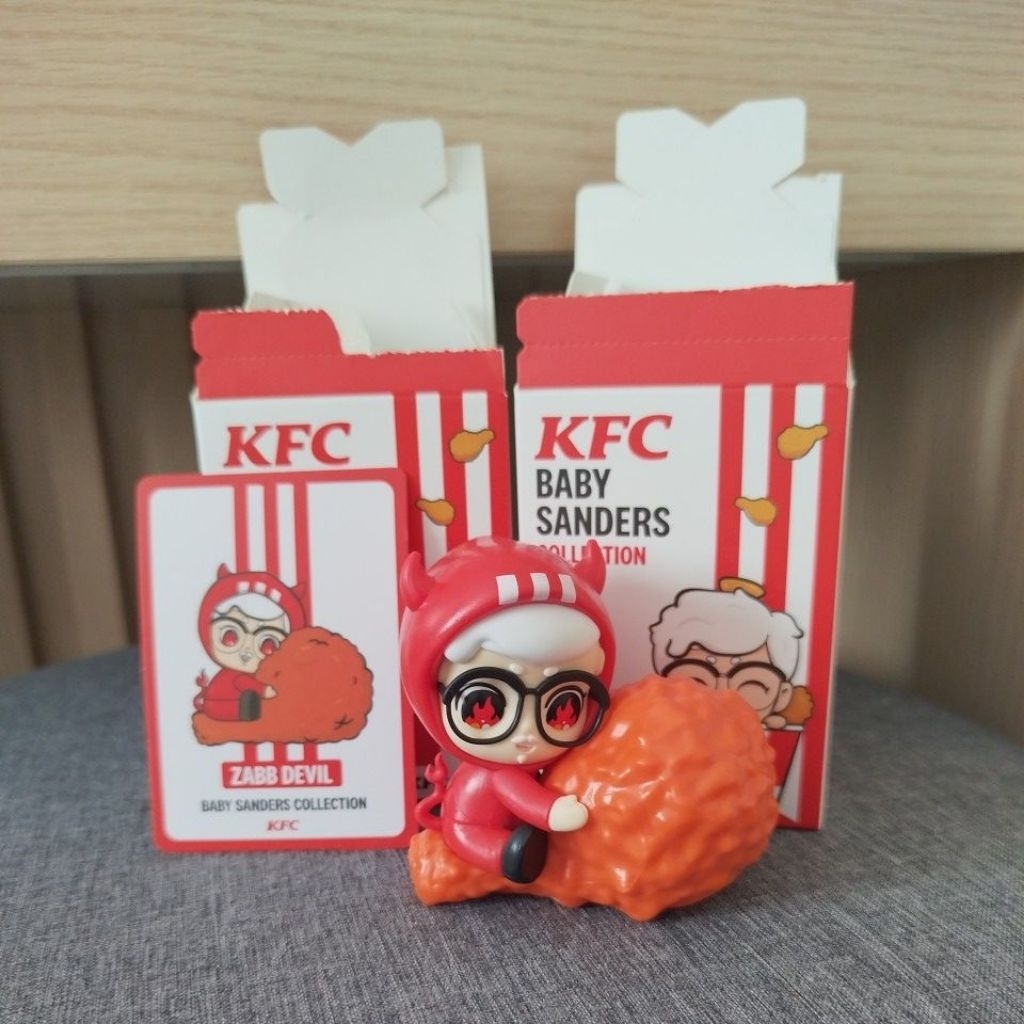 Zabb Devil กล่องจุ่ม kfc แกะกล่อง แกะถุง (น้องวิ๊งแซ่บ) - ไม่มีตำหนิ