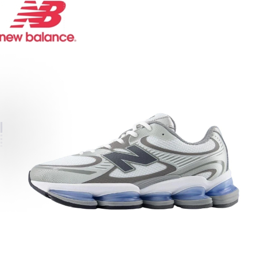 【ของแท้ 100%】New Balance ABZORB 2000 Low Help White Grey Blue