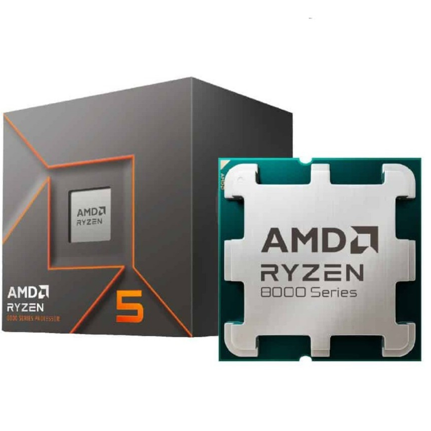 AMD RYZEN 5 8400F WITH WRAITH STEALTH COOLER CPU