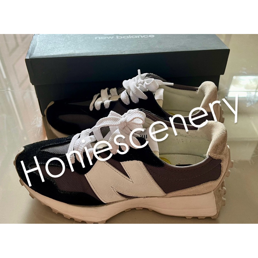 new balance 327 สีดำ มือสองสภาพดี ของแท้💯