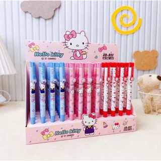ยกกล่อง 60 แท่ง ปากกาลูกลื่นการ์ตูนแฟนซี เส้นบางเล็ก ขนาด0.5 มม. พร้อมส่ง เครื่องเขียน ไส้สีน้ำเงิน