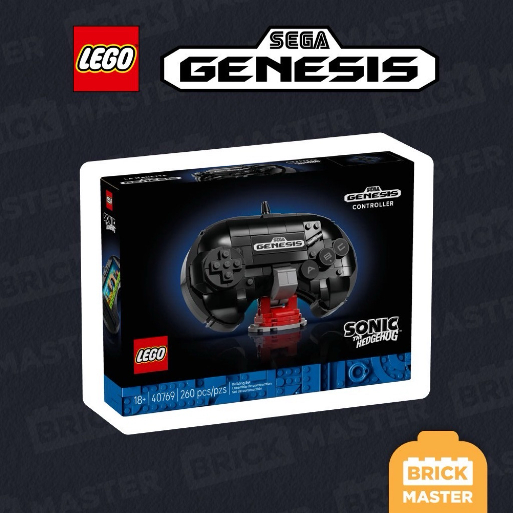 LEGO GWP LIMITED 40769 : SEGA® Genesis™ Controller (เลโก้แท้ โซนิก เซก้า)
