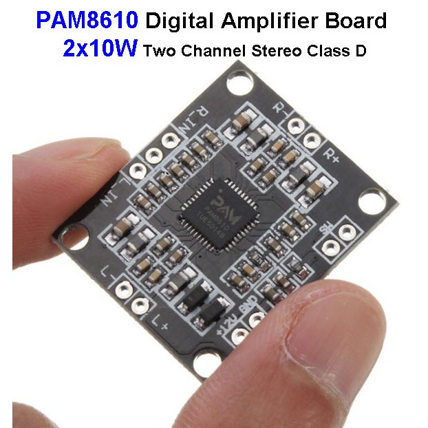 PAM8610 Digital Amplifier Module แอมป์ Class D 10+10W
