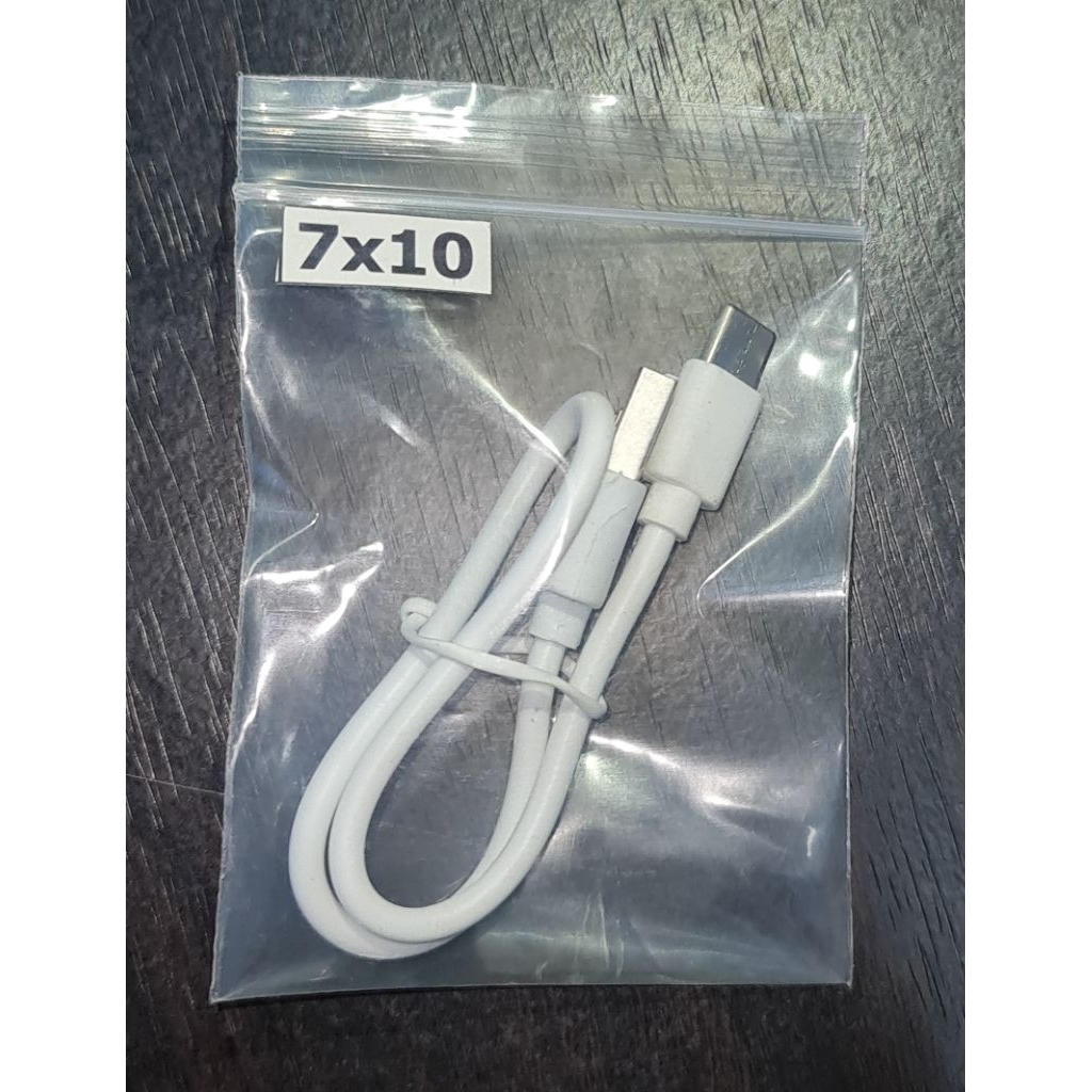 ถุงซิฟล็อคใส PE. 7×10 Cm.