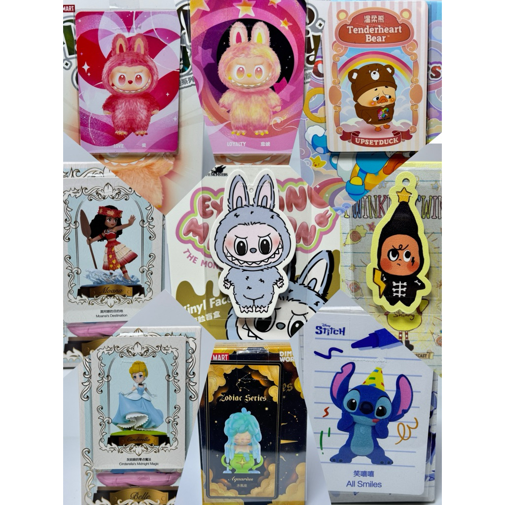 กล่องจุ่มArt toys( Popmart และอื่นๆ)