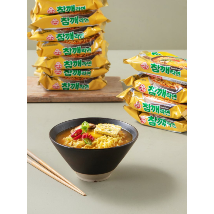 บะหมี่งาเกาหลี Ottogi Sesame Ramyun 오뚜기 참깨라면 รามยอน นำเข้าจากเกาหลี รามยอนงาเกาหลี โอโตกี - รูปที่ 6