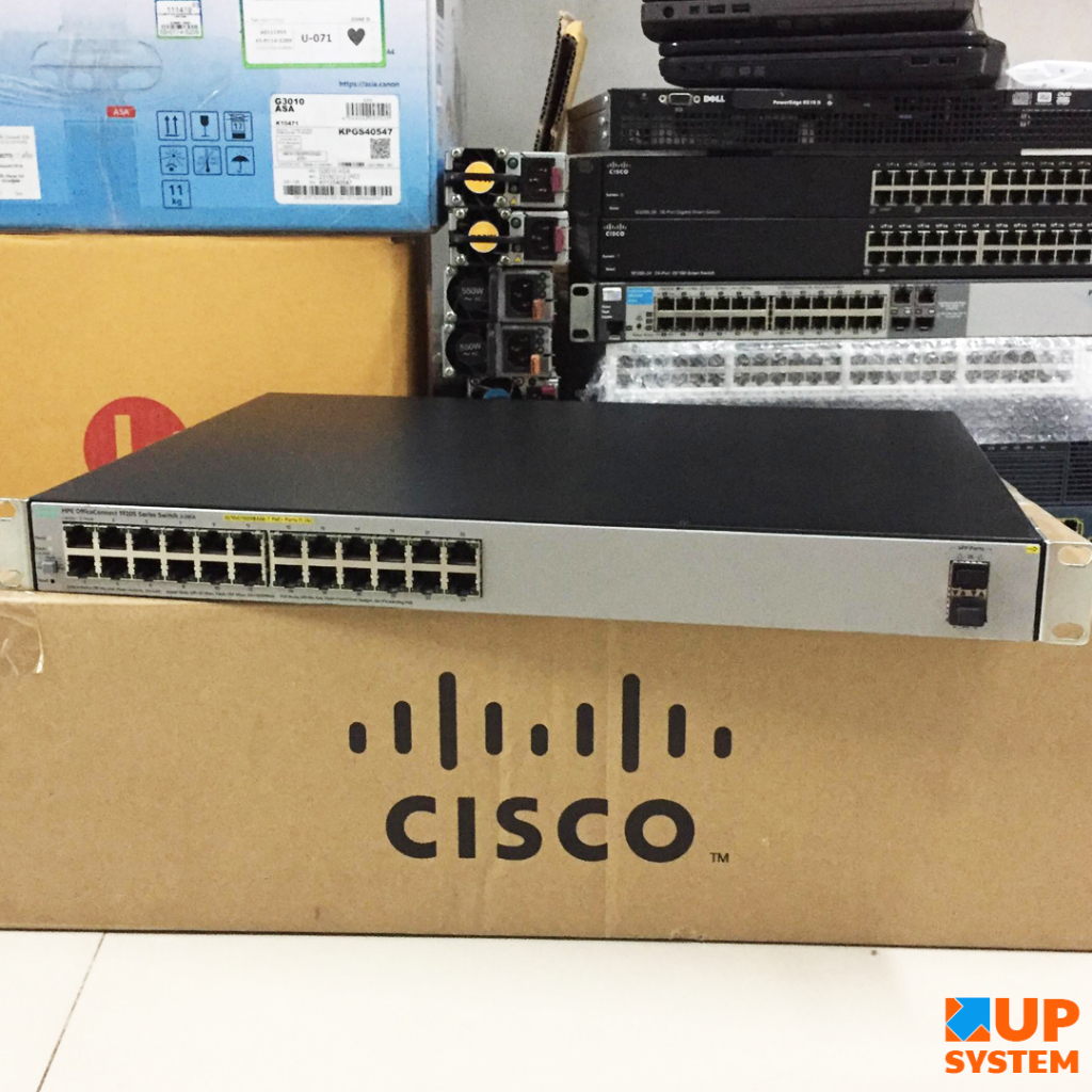 Switch HPE OfficeConnect 1920s 24G 2SFP PoE+ (JL385A) มือสอง