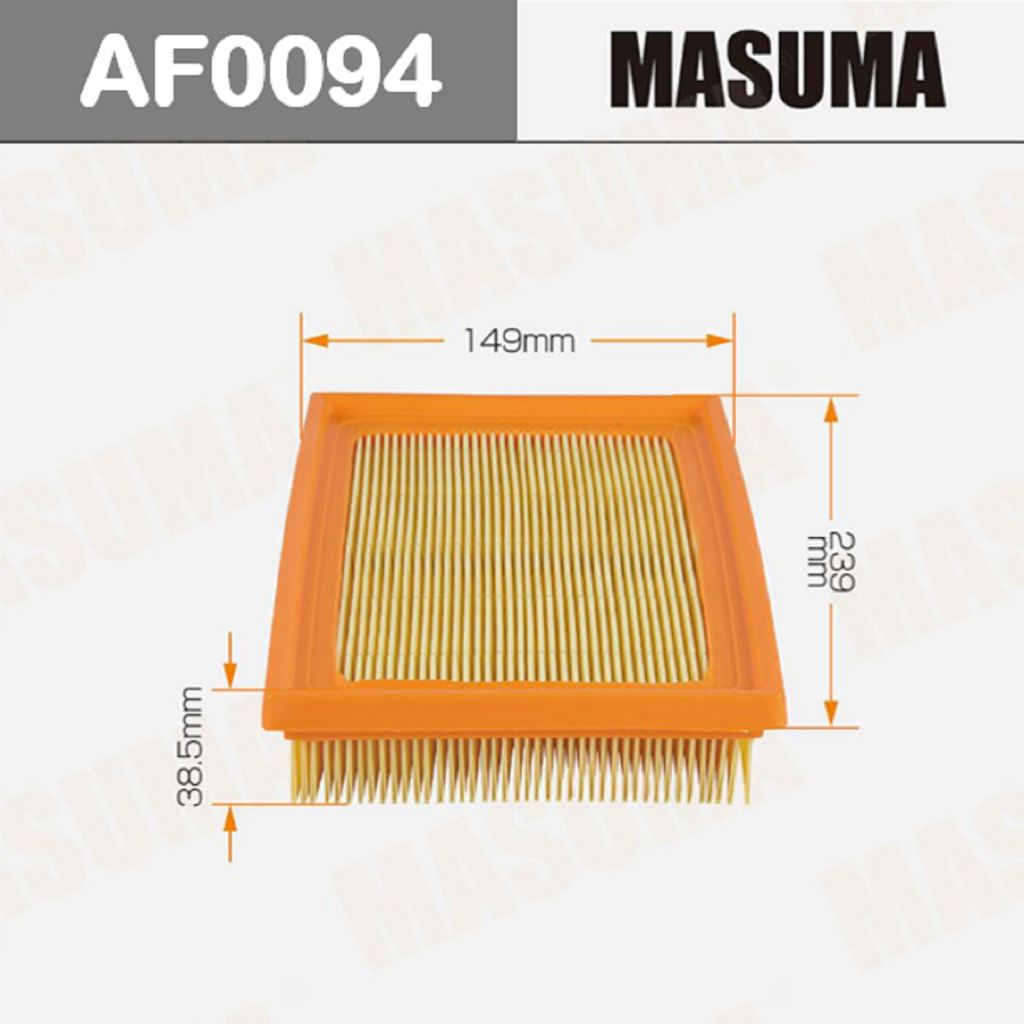 Masuma🟠 Lexus/LM500H RX500H TX500H, Crown/TZSH35 "T24A" #17801-15090 Air Filter#AF0094