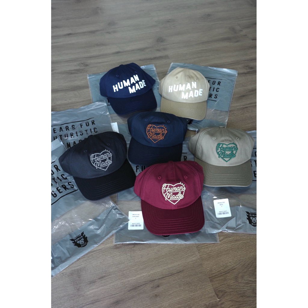 HUMAN MADE. - 6 PANEL TWILL CAP