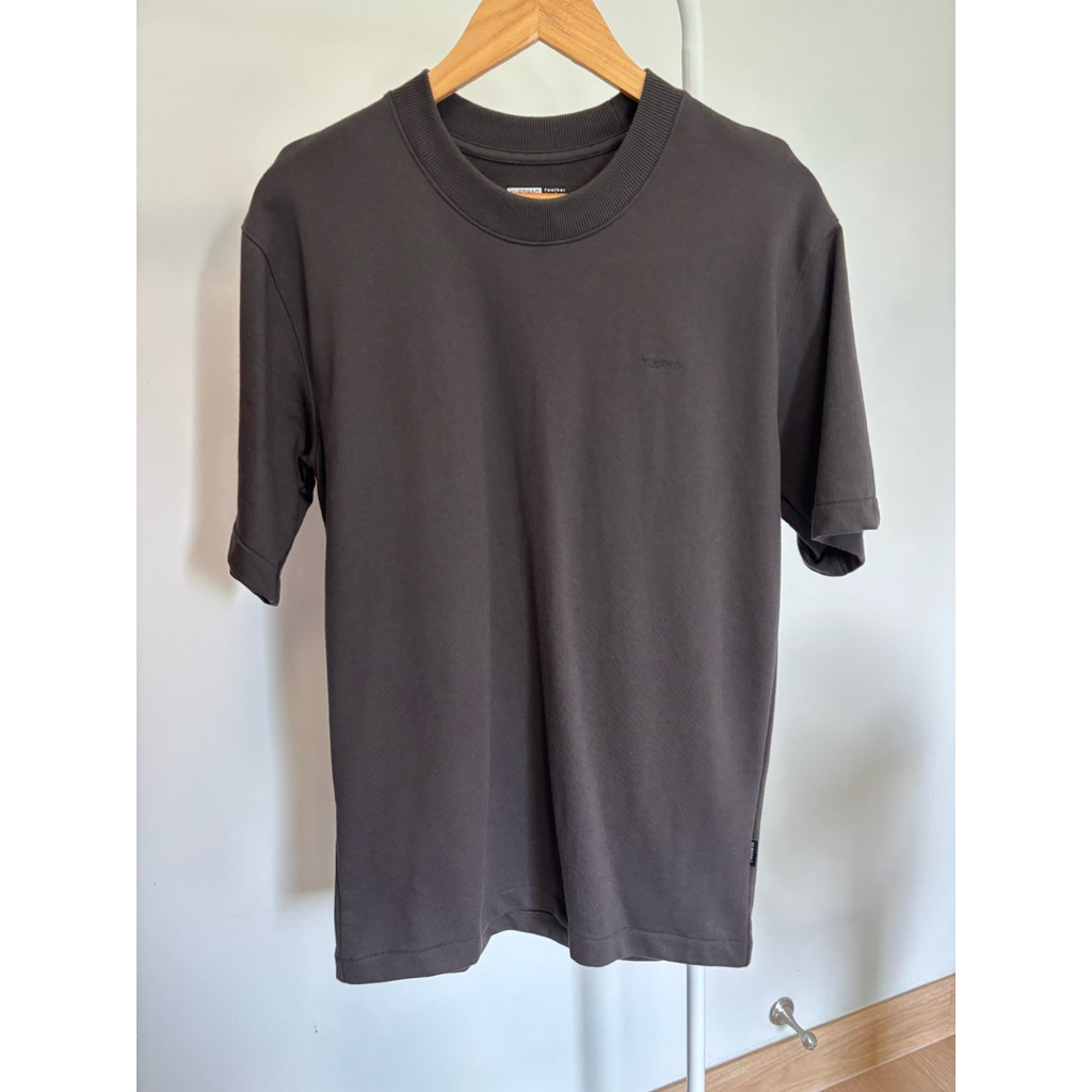 เสื้อยืดสีน้ำตาลเทา ของยืดเปล่า Yuedpao Size M