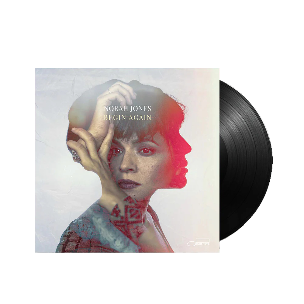 แผ่นเสียง Norah Jones - Begin again LP Vinyl สันปกมีรอย