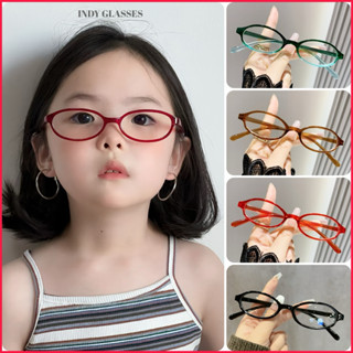 มีส่งด่วน 🇹🇭 เด็กเด็กโต แว่นใส ทรงวงรี ใส่สบาย ช่วยถนอมสายตา