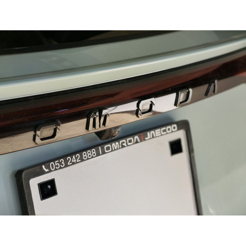 โลโก้ดำ OmodaC5 ด้านหลัง วัสดุ ABSติดง่าย Logo