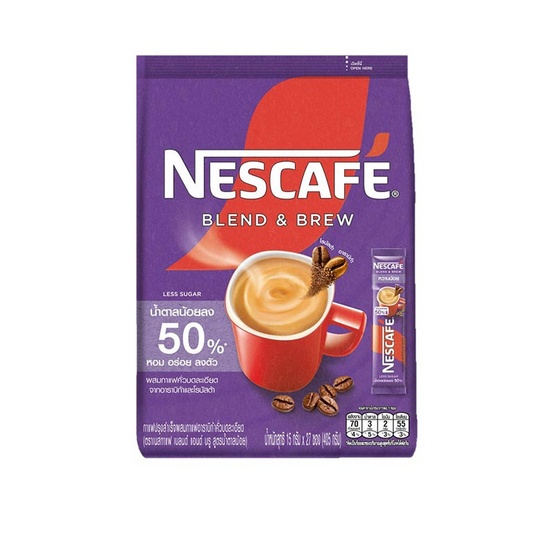 เนสกาแฟ สูตรน้ำตาลน้อย 27 ซอง