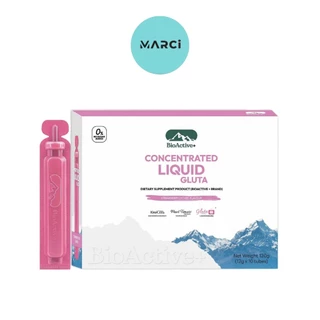 BioActive+ Concentrated Liquid Gluta ไบโอแอคทีฟ พลัส คอนเซนเทรต ลิควิด กลูต้า [10 หลอด/กล่อง] [12 g./หลอด]