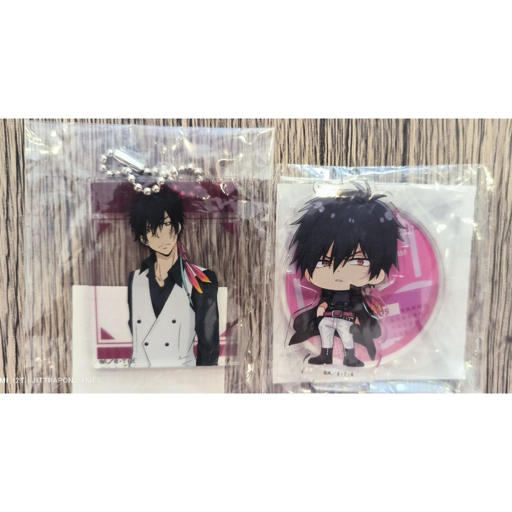 สแตนดี้อะคริลิคและพวงกุญแจอะคริลิคของตัวละคร Xanxus จากอนิเมะเรื่อง(ครูพิเศษจอมป่วน Reborn!)ได้หมดรู