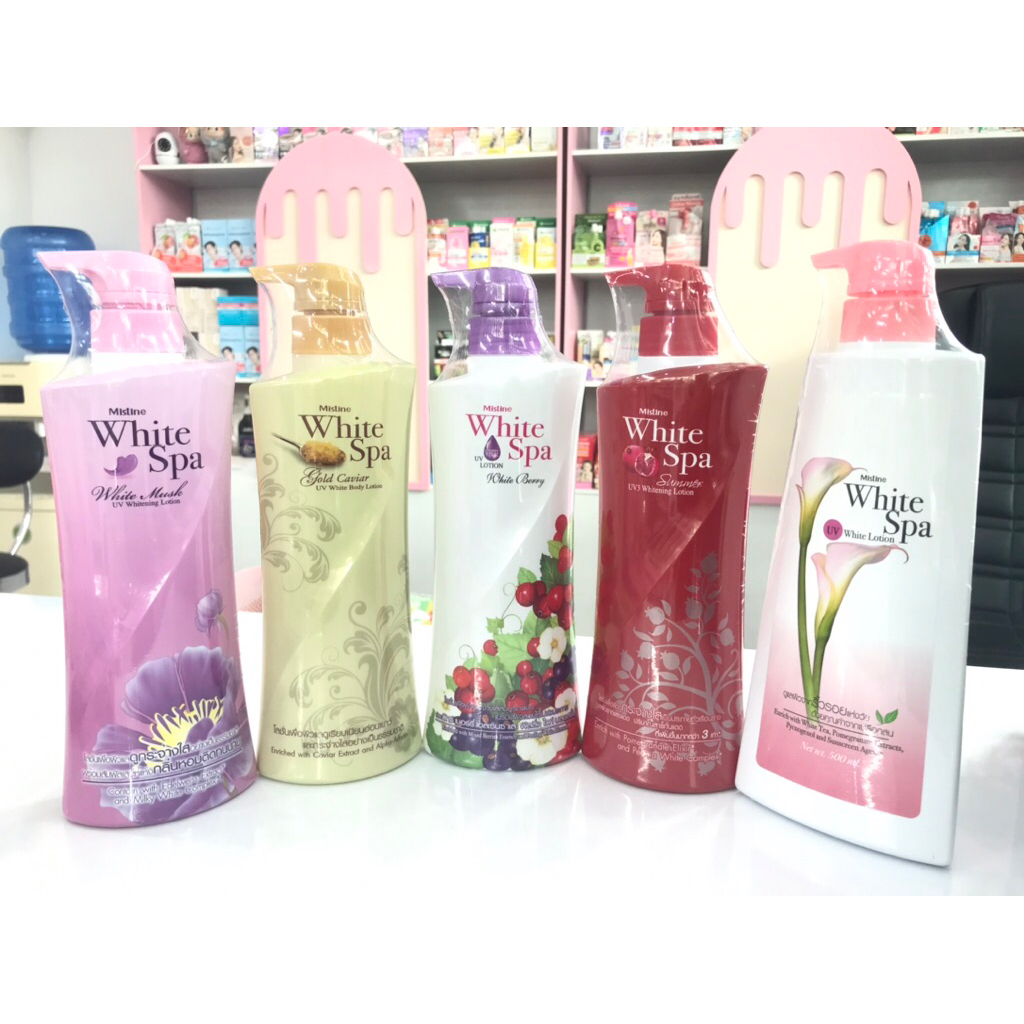 โลชั่น Mistine White Spa ผลิตภัณฑ์บำรุงผิวกาย/400ml