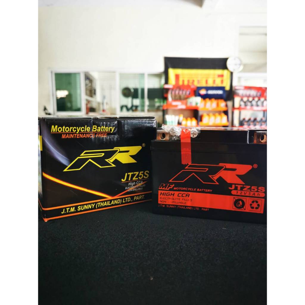 YTZ5S JTZ5S แบตเตอรี่ จักรยานยนต์ มอเตอร์ไซด์ ใช้กับรถจักรยานยนต์ในประเทศ นำเข้าและATV