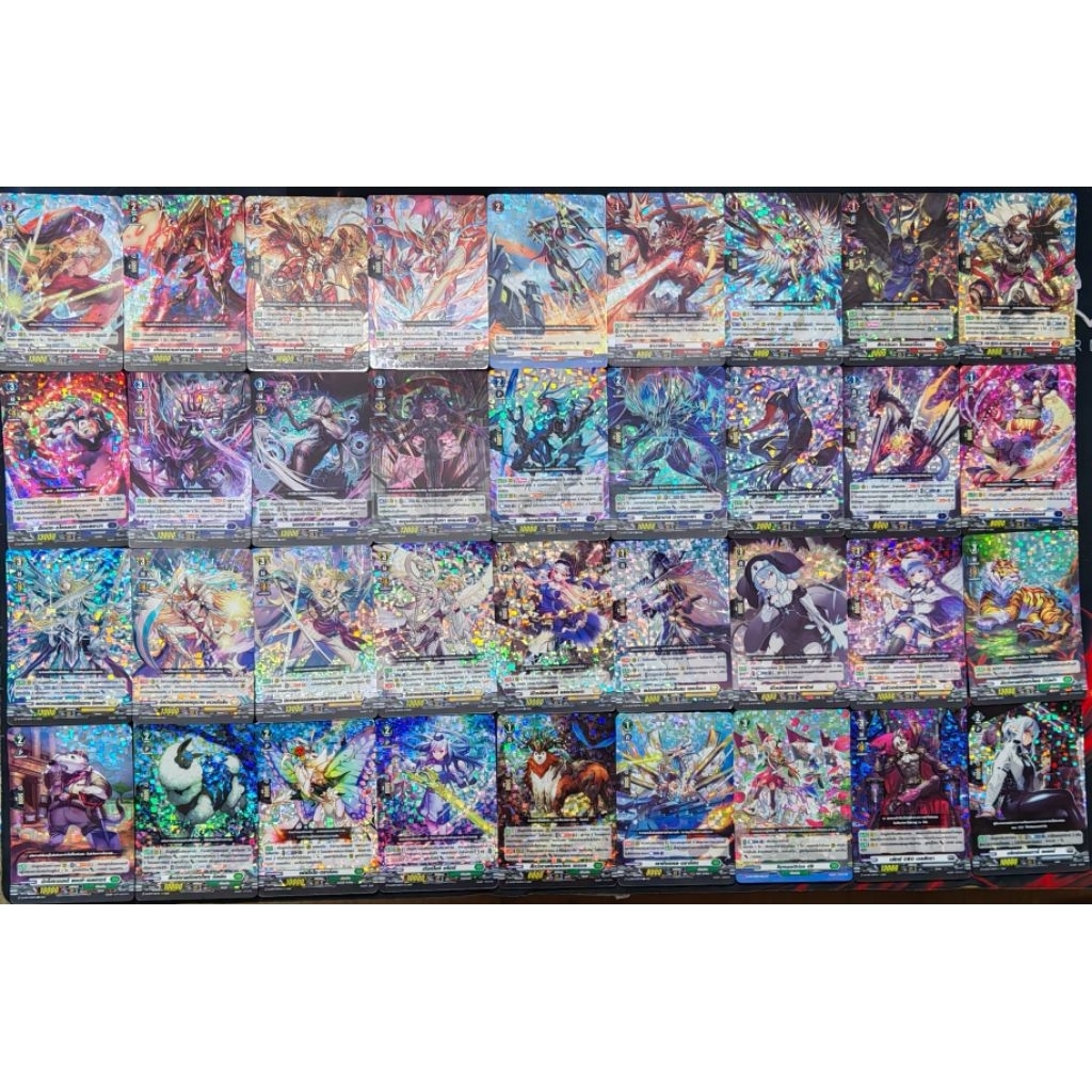 รวมการ์ด​แยก​ใบ​ D-CP07 ฟอย​ 1​ ใบ, ระดับ​ R,RR,RRR