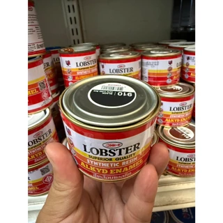LOBSTER สีน้ำมัน สีเคลือบแอลคีด ขนาด 0.085 ลิตร มีหลายสีให้เลือก ราคาต่อ 1 กระป๋อง สีน้ำมันตรากุ้ง สีน้ำมันกุ้ง