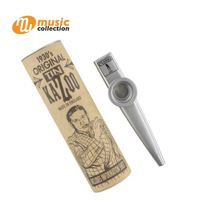 คาซู สีเงิน Kazoo METAL KAZOO-SILVER COATED Made in UK