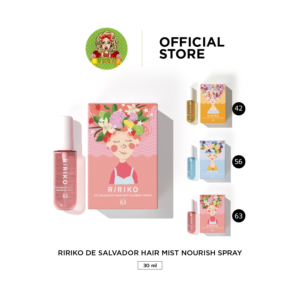 RIRIKO DE SALVADOR HAIR MIST NURISH SPRAY สเปรย์ผมหอม บำรุงผม
