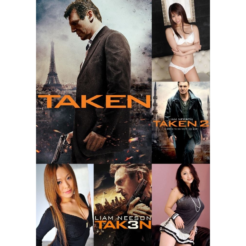 DVD/USB Flash drive Taken (2008) เทคเคน 1 สู้ไม่รู้จักตาย