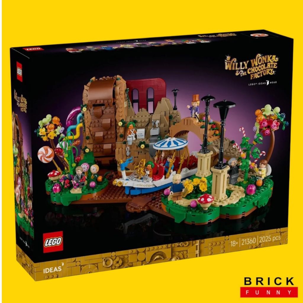 Lego Ideas 21360 Willy Wonka & the Chocolate Factory สินค้าใหม่ น่าสะสม ของแท้ 100% ครับ