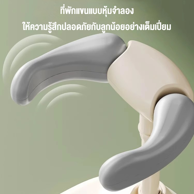 baby safety☁️ที่ยืนอาบน้ำเด็ก พับเก็บได้ ปลอดภัย ปรับความสูงได้ แข็งแรง ทนทาน กันลื่น อาบน้ำง่าย ราคา ถูกที่สุด ดีลบีเคเค แกลเลอรีภาพที่ 7