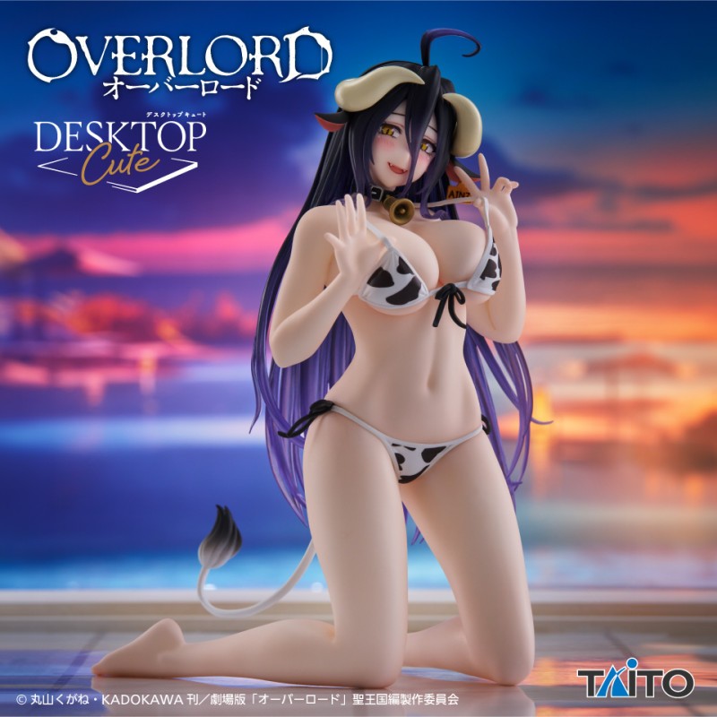 TAITO FIGURE: DESKTOP CUTE - OVERLORD/ALBEDO / อัลเบโด
