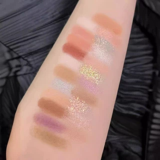 25สี อายแชโดว์พาเลท เนื้อใยไหม เนื้อแมท ประกายชิมเมอร์ กลิตเตอร์ สีสวย ติดทน กันน้ำ แบบพกพา