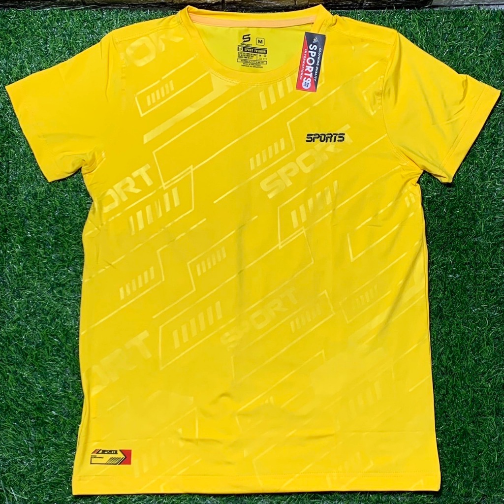 เสื้อกีฬา เสื้อยืดแขนสั้น คอกลม ใส่ออกกำลังกาย ใส่วิ่ง ใส่อยู่บ้าน คุณภาพดี ราคาถูก ของมีพร้อมส่ง