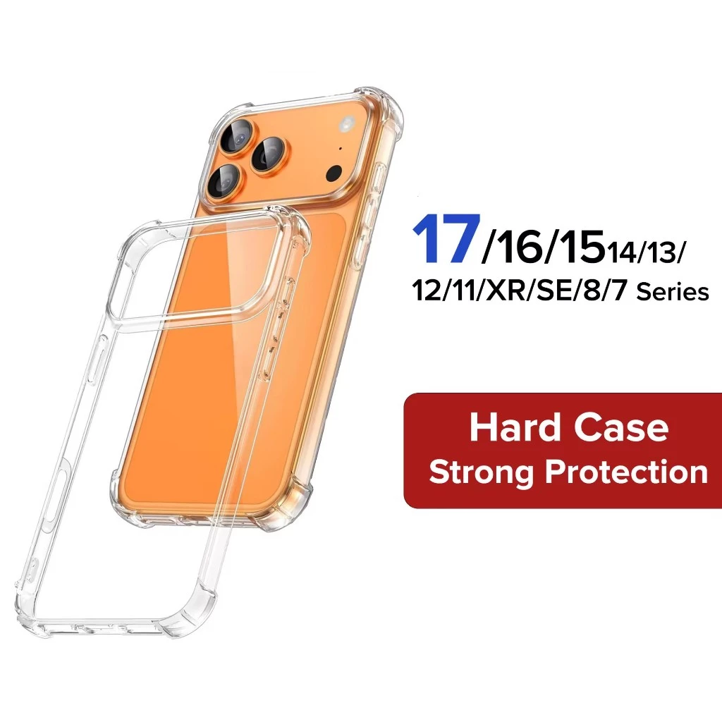 TM เคสใส iPhone ทุกรุ่น 6-17 Series