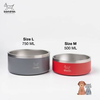 Barketek - ชามเย็นสำหรับสุนัข  ชามน้ำหมา น้ำเย็นนาน 8 ชั่วโม…