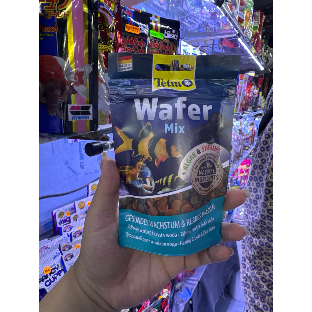 Tetra Wafer Mix อาหารจมสำหรับปลาพื้นตู้