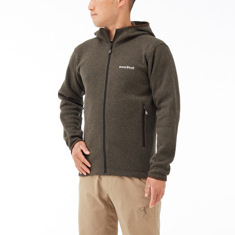 Montbell เสื้อกันหนาว กันลม  รุ่น 1106589 CLIMAPLUS Knit Parka Men's - รูปที่ 3