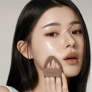 Studio17 Soft Blurring Puff | 1แถม1 2PCS พัฟ 100% Rubycell ทั้งชิ้น พัฟแต่งหน้า พัฟคูชั่น พัฟเกลี่ยรองพื้น