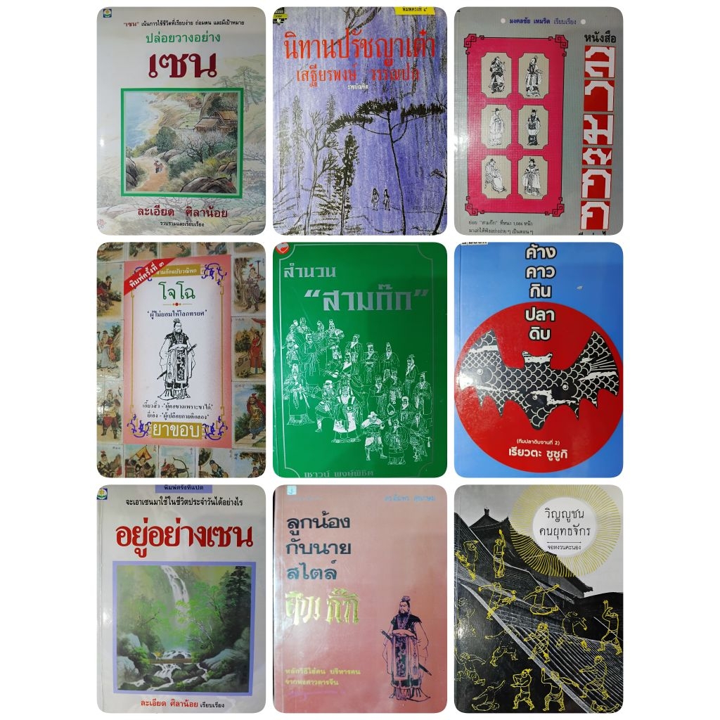 เซตรวม โจโฉวิญญูชน ค้างคาวกินปลาดิบ สามก๊กดีอย่างไร ปล่อยวางอย่างเซน/รวมแต่ง