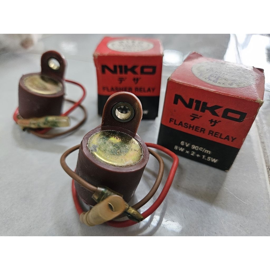 (ราคาต่อ1ตัว) รีเรย์ไฟเลี้ยว 6v. Yamaha YG1 YG5 YL2 YL1 H2 H3 FS1 YJ1 YJ2 U5 U7