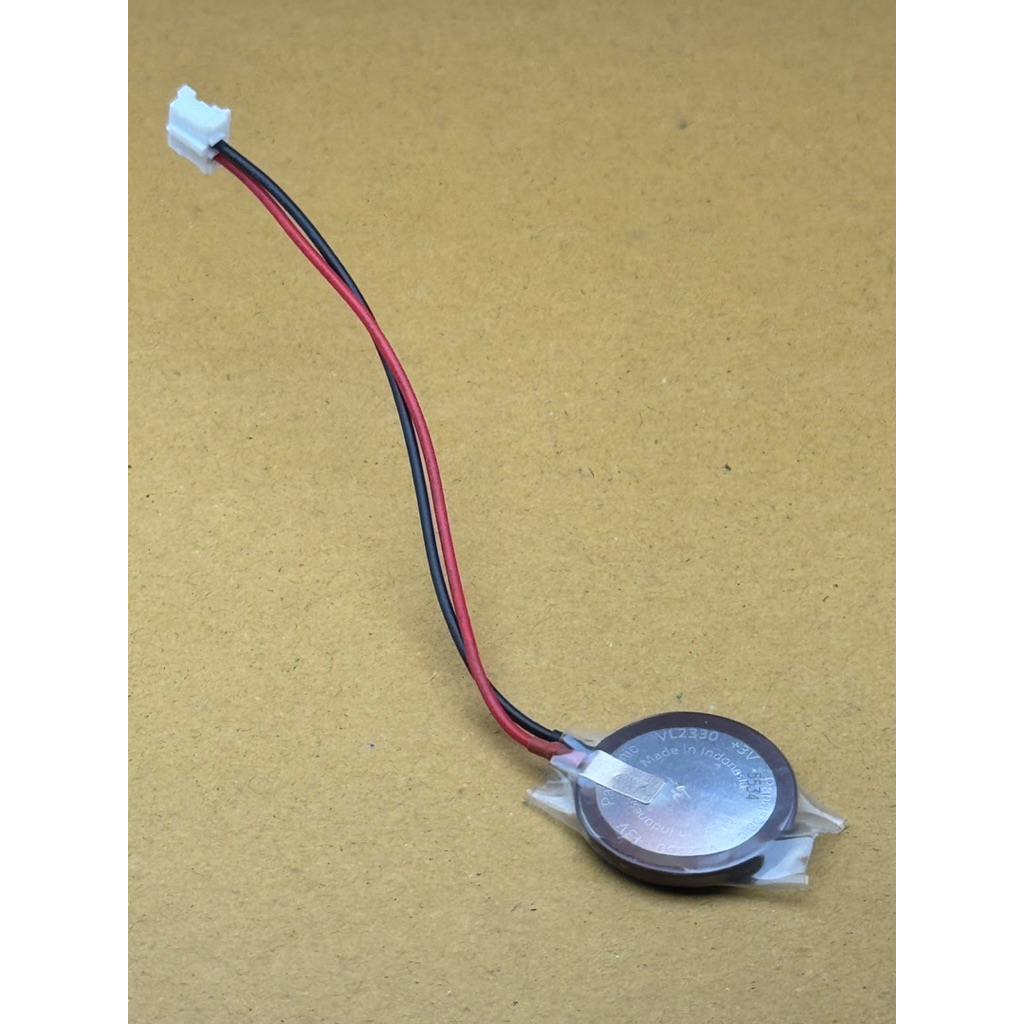 VL2330 Lithium Battery แบตเตอรี่ลิเธียมแบบเหรียญ “ ปลั๊กขาว “ 3V 50mAh -20~+60°C (รับประกัน 3 เดือน)