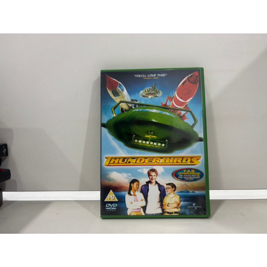 1 DVD MUSIC  ซีดีเพลงสากล  Thunderbirds    (K21J50)