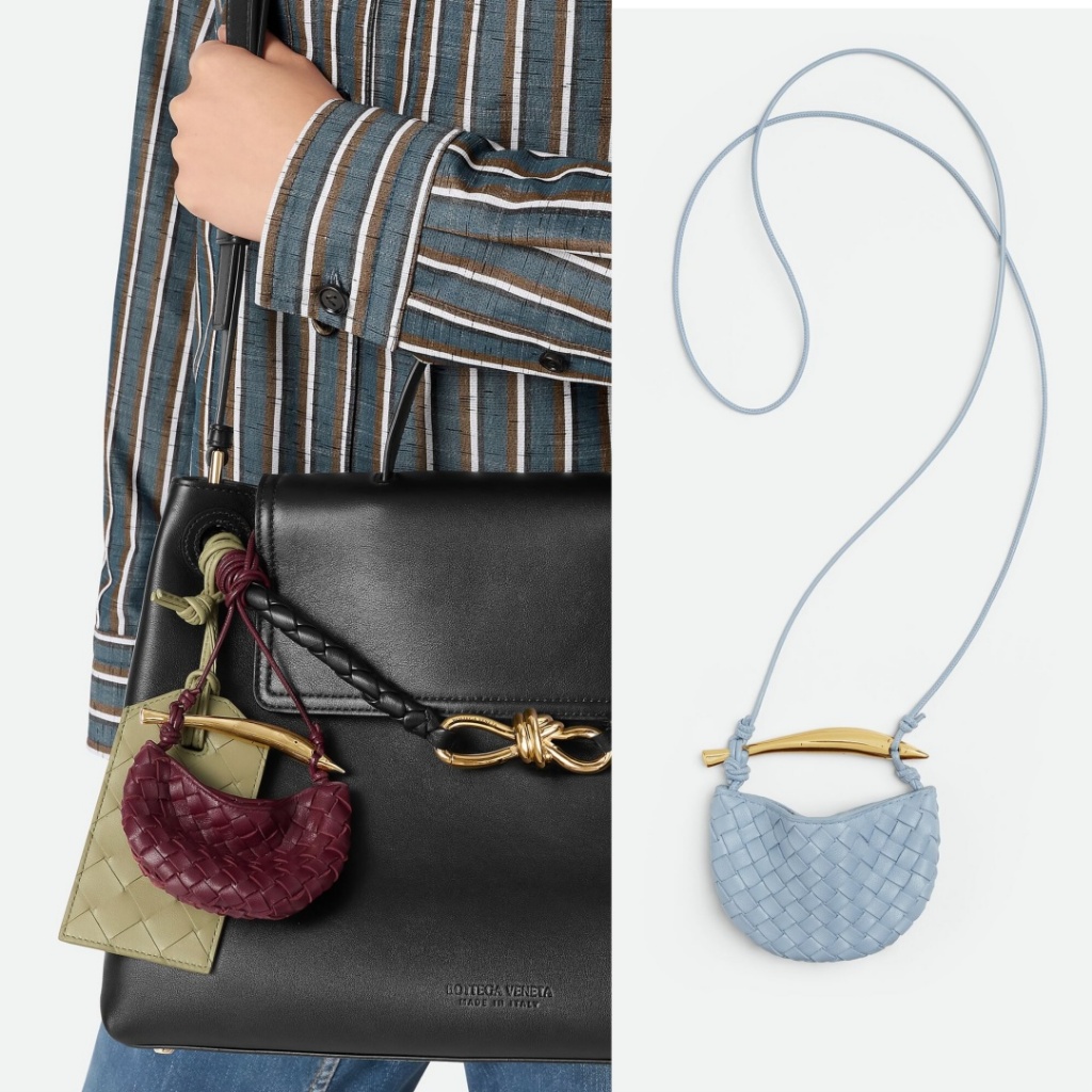 【ก่อนสั่งสอบถาม】ราคา2900 Sard* หนังแท้ เครื่องประดับกระเป๋า สะพายข้างได้ 836834 Size10*7*1.5cm