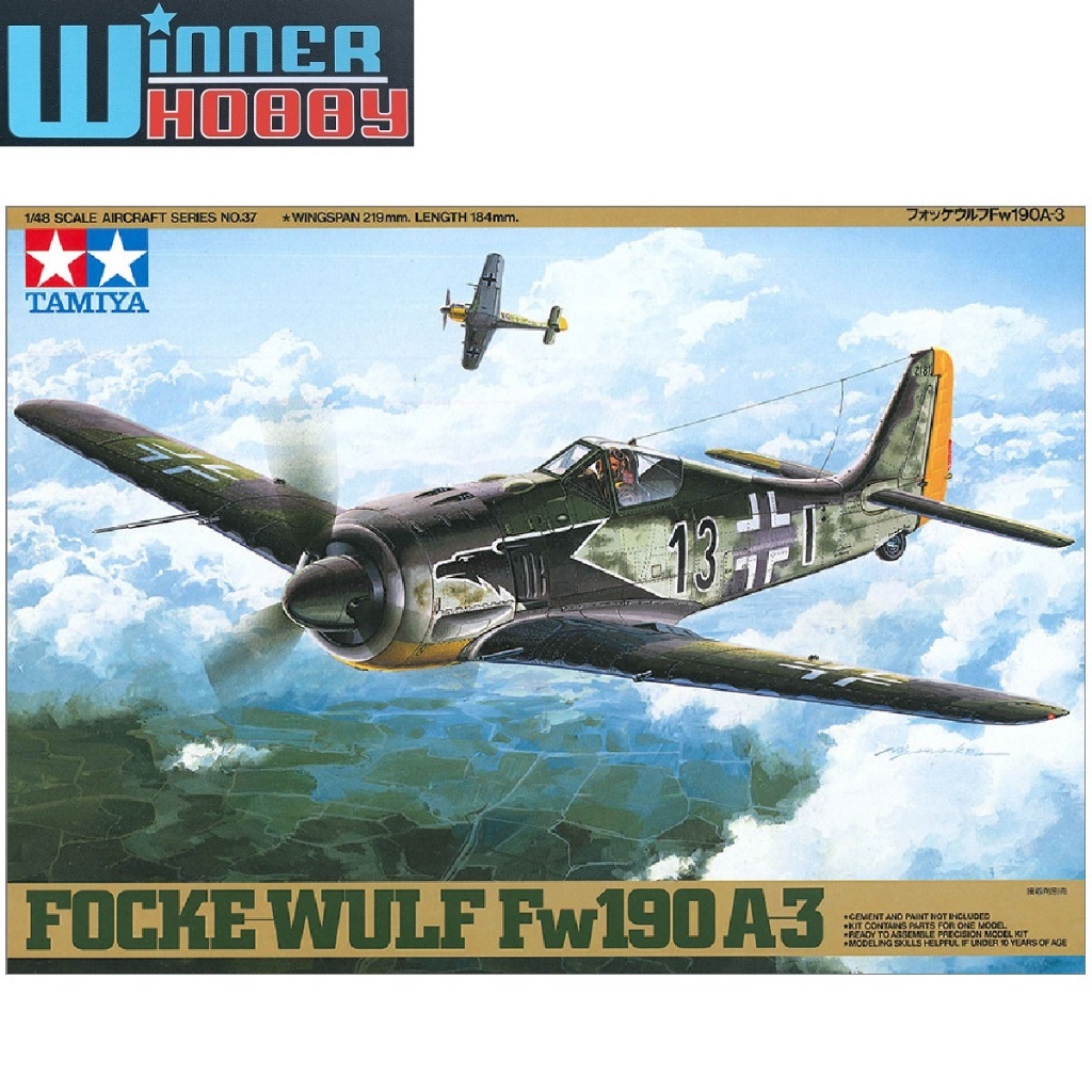 Tamiya 61037 Focke-Wulf Fw190 A-3 ( 1/48 )