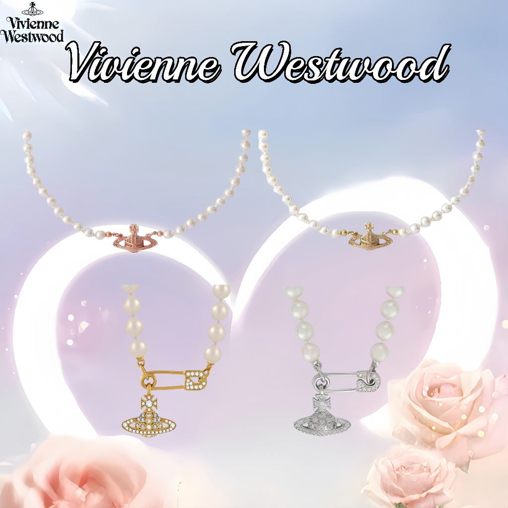 ของแท้ 100% New Vivienne Westwood Choker สร้อยคอ